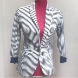 Striped blazer